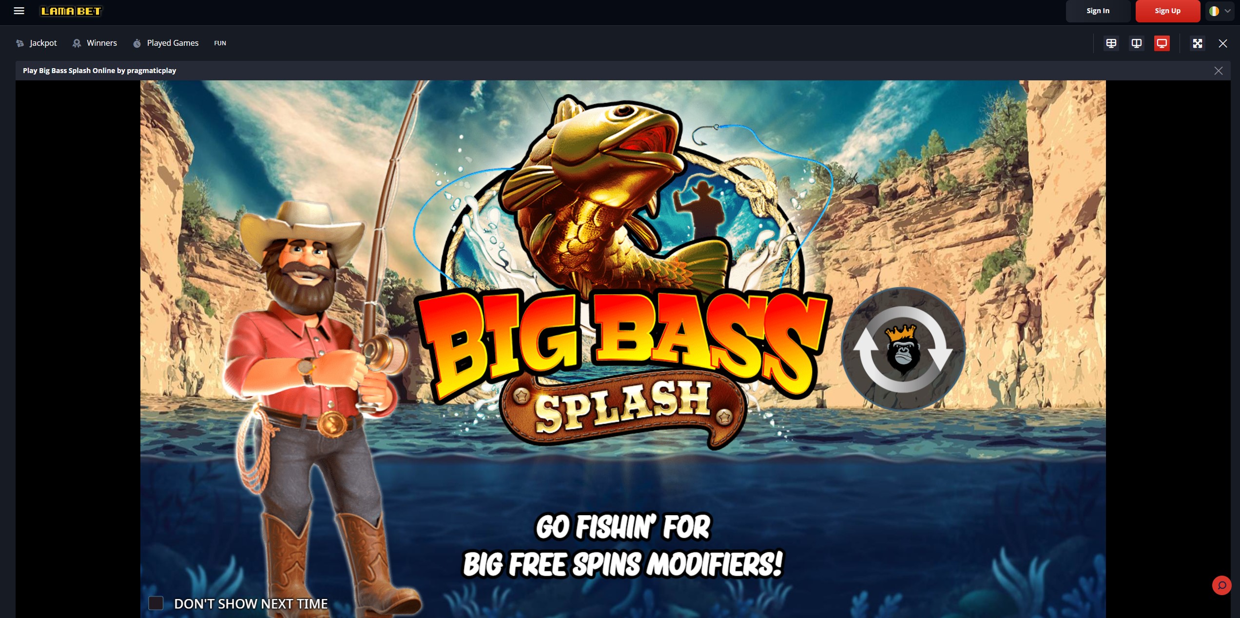 Lamabet slots su dispositivo mobile